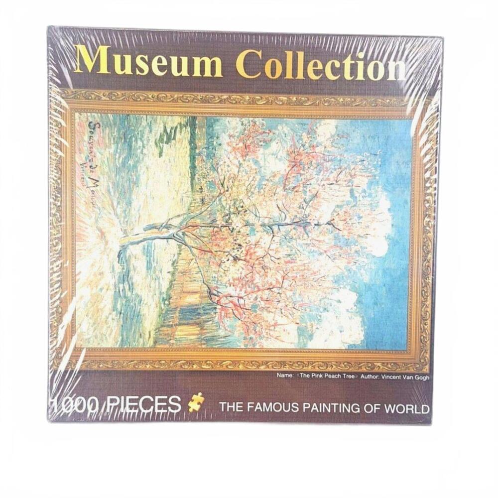 Vincent Van Gogh The Pink Peach Tree 1000 Pc Jigsaw Puzzle Museum Collection New